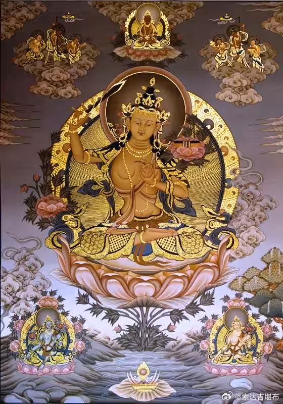 法王如意宝生前最提倡的，就是念诵文殊心咒“ༀ་ཨ་ར་པ་ཙ་ན་དྷཱིཿ嗡阿Ra巴匝那德”。自2...