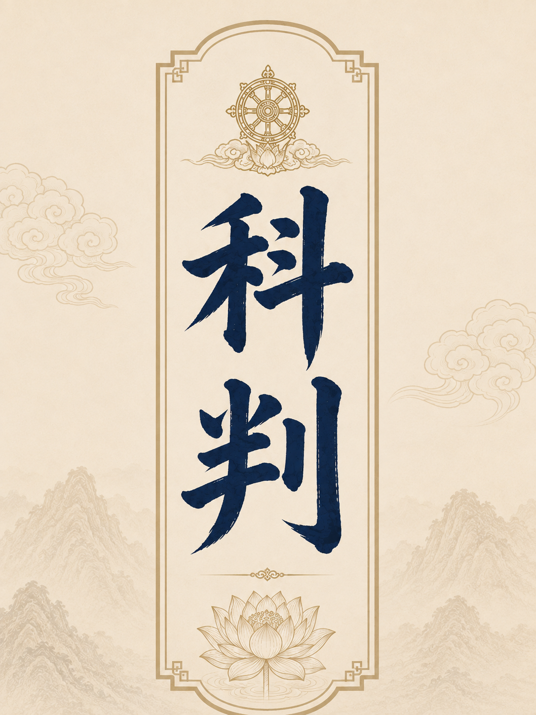 定解宝灯论讲解 科判