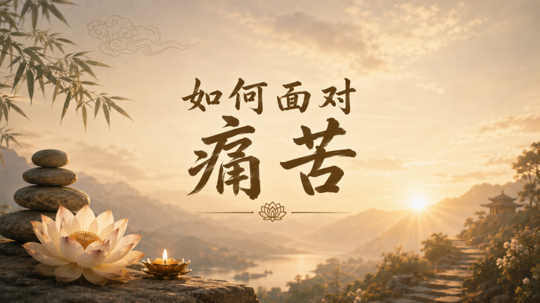 如何面对痛苦