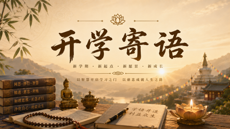 开学寄语