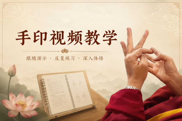 手印视频教学
